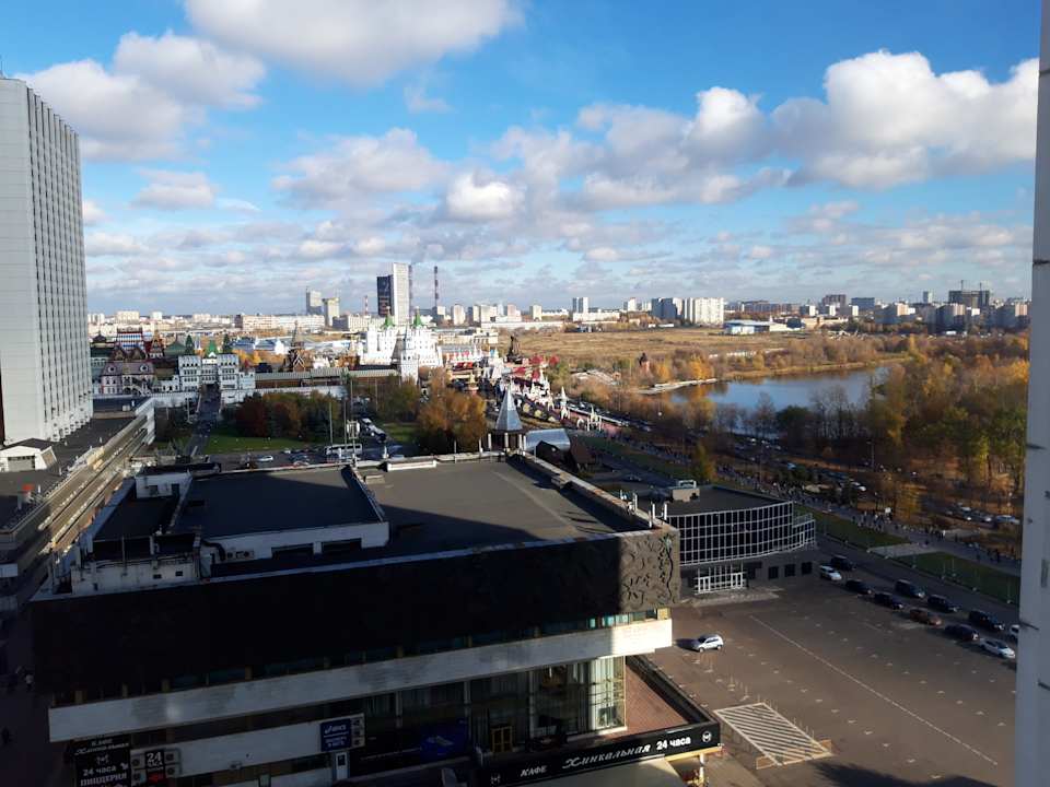 Ausblick Izmailovo Alfa Hotel