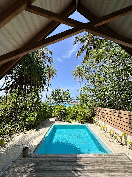 Ausblick Fushifaru Maldives