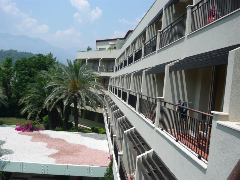 Blick vom Balkon nach rechts İmperial Turkiz Resort Hotel