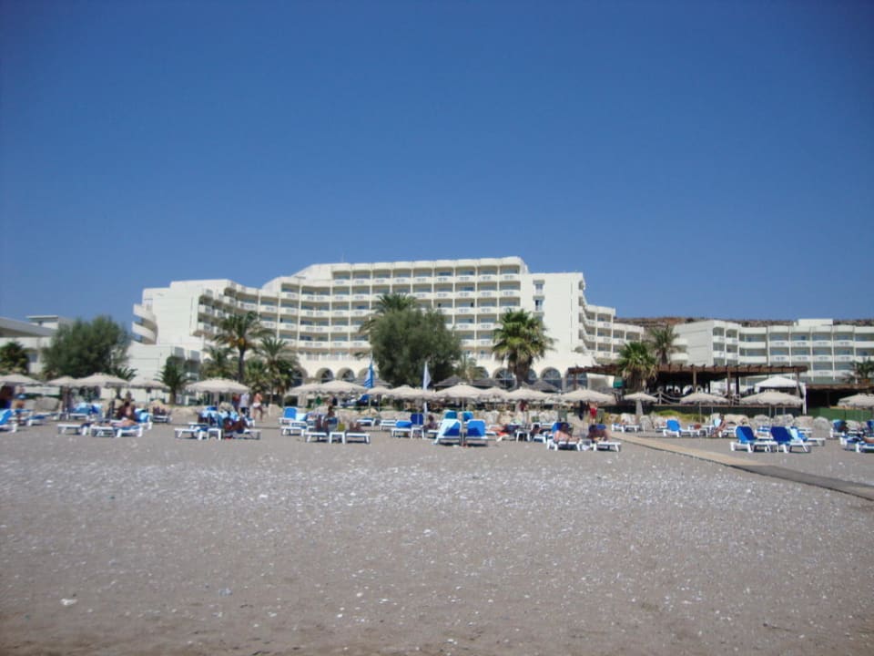 Hotel vom Meer aus Rodos Palladium Leisure & Wellness
