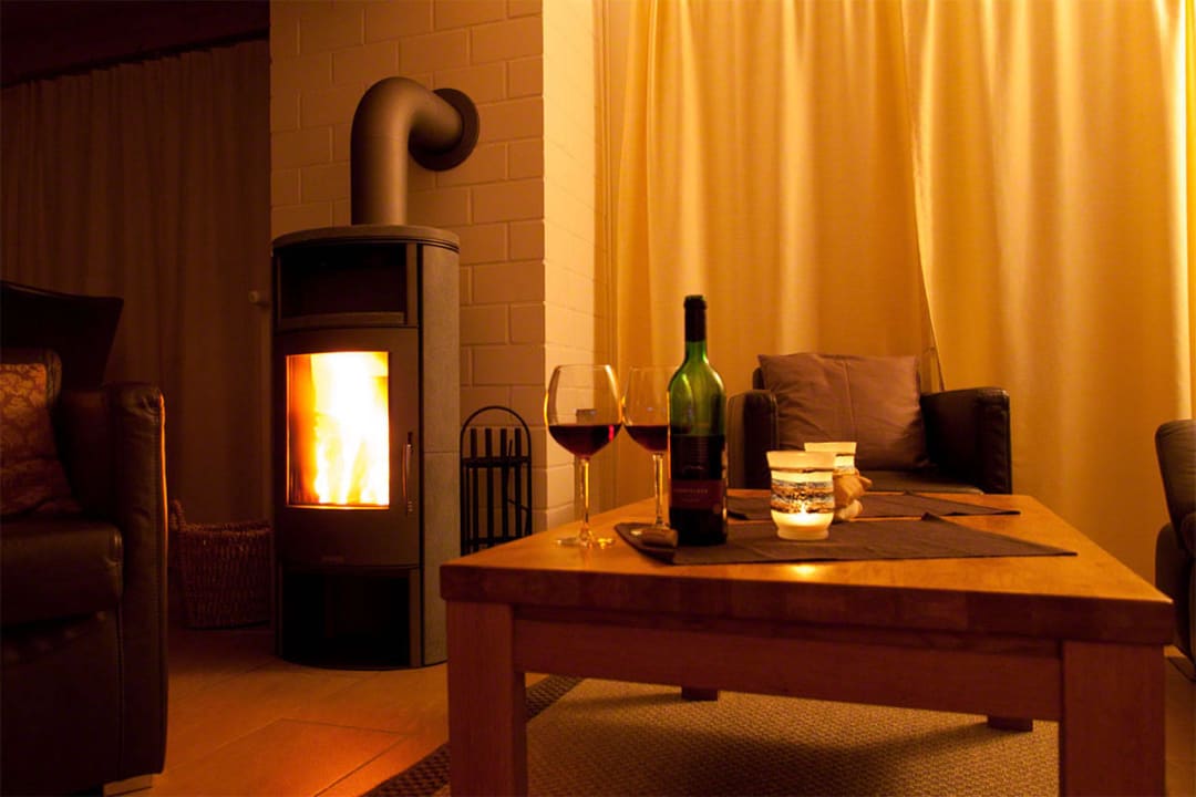 Kamin Ferienwohnung Krabbenkorb Greetsiel
