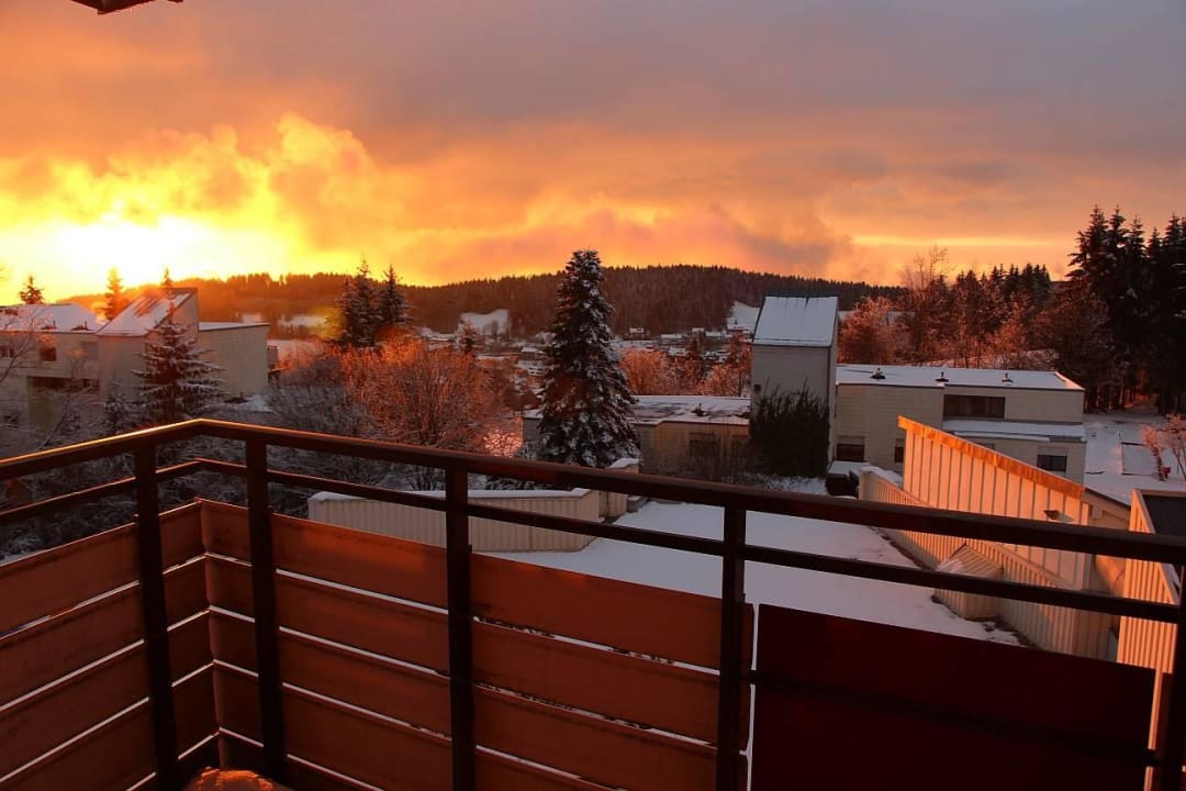 Ausblick vom Balkon Predigtstuhl Resort