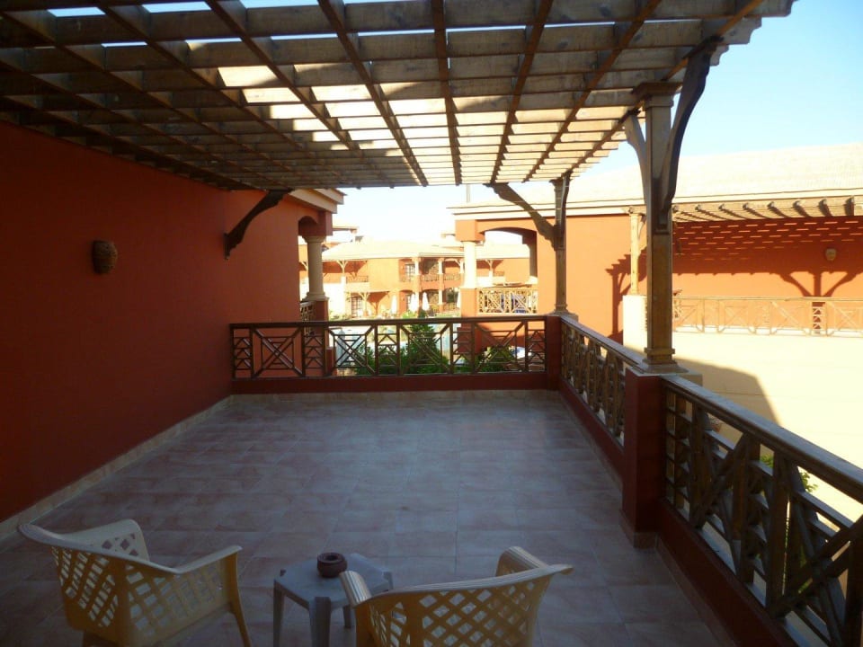 400er Zimmer Balkon Pickalbatros Alf Leila Wa Leila Resort - Neverland Hurghada