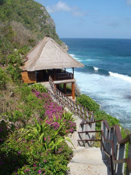 Weg zum Strand und Beachgrill Bulgari Hotels & Resorts Bali
