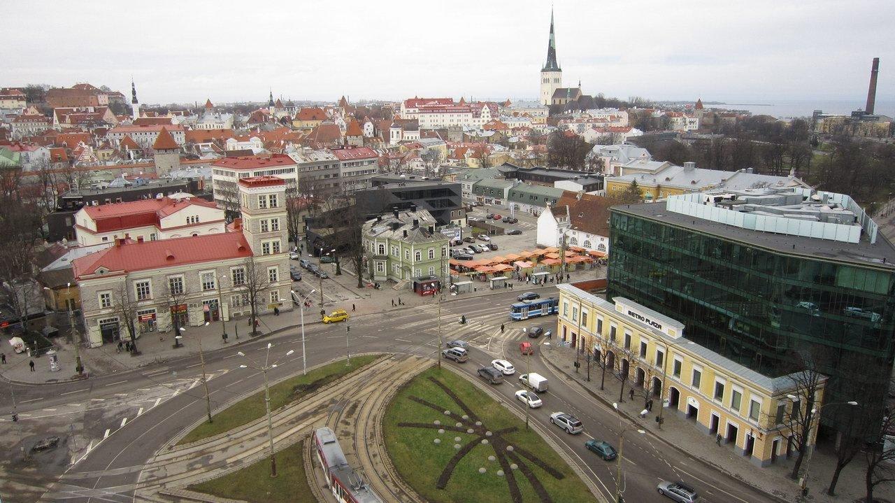 View from Suite #1402 Sokos Hotel Viru