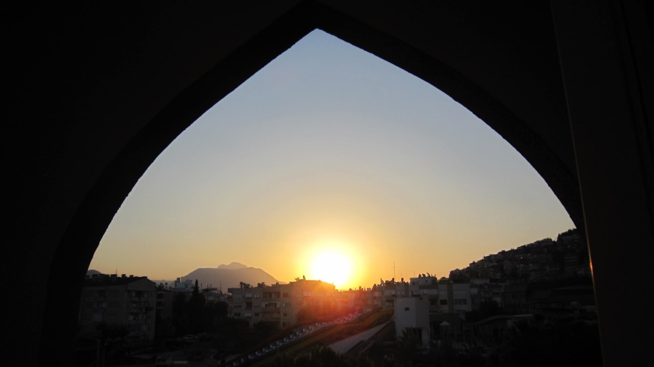 Sonnenaufgang 2 Hotel Aslan City Kleopatra