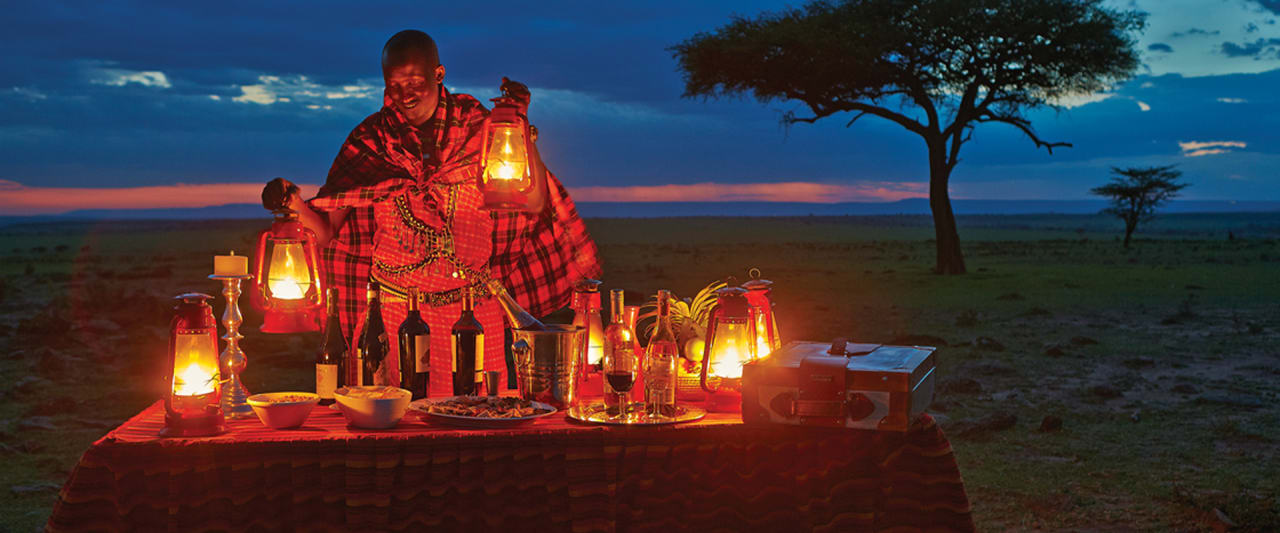 Außenansicht Hotel Olare Mara Kempinski