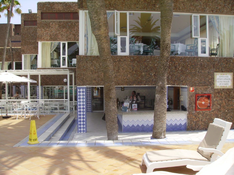 O. Frühst. + Abendessen,unten Bar und Mittagessen Hotel Riu Palace Oasis