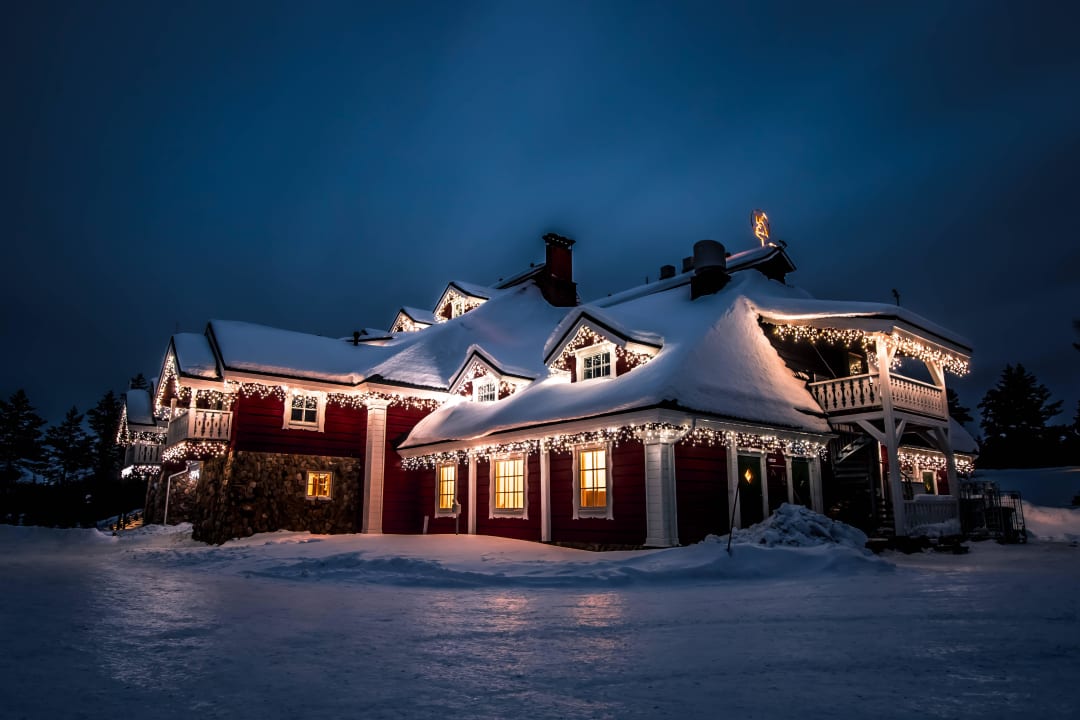 Igloo Village Kakslauttanen Санта Клаус