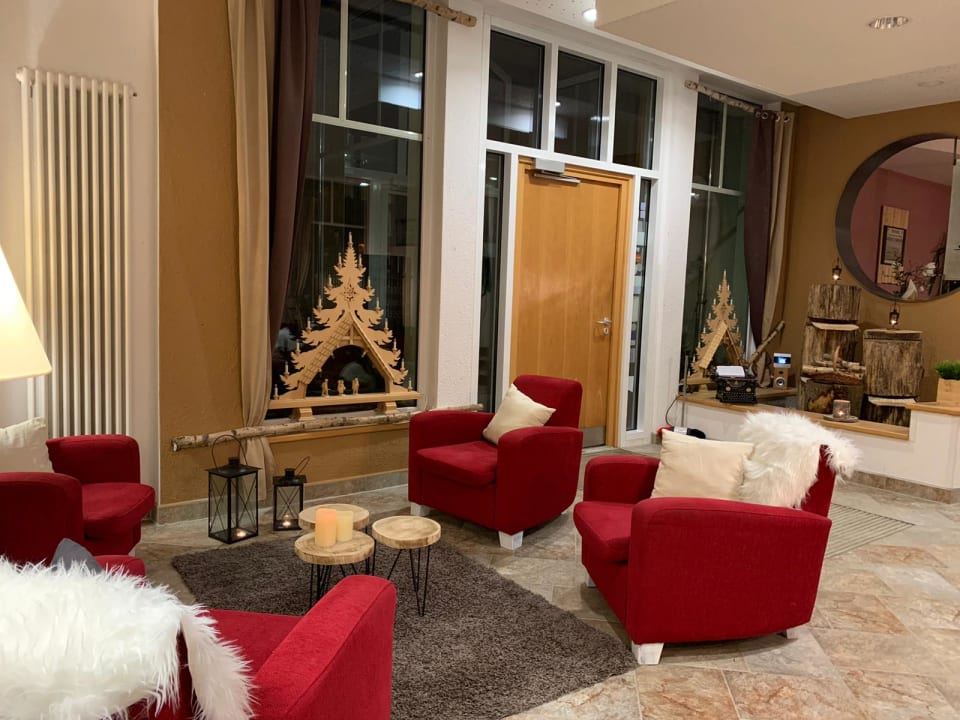 Lobby Berghotel Drei Brüder Höhe