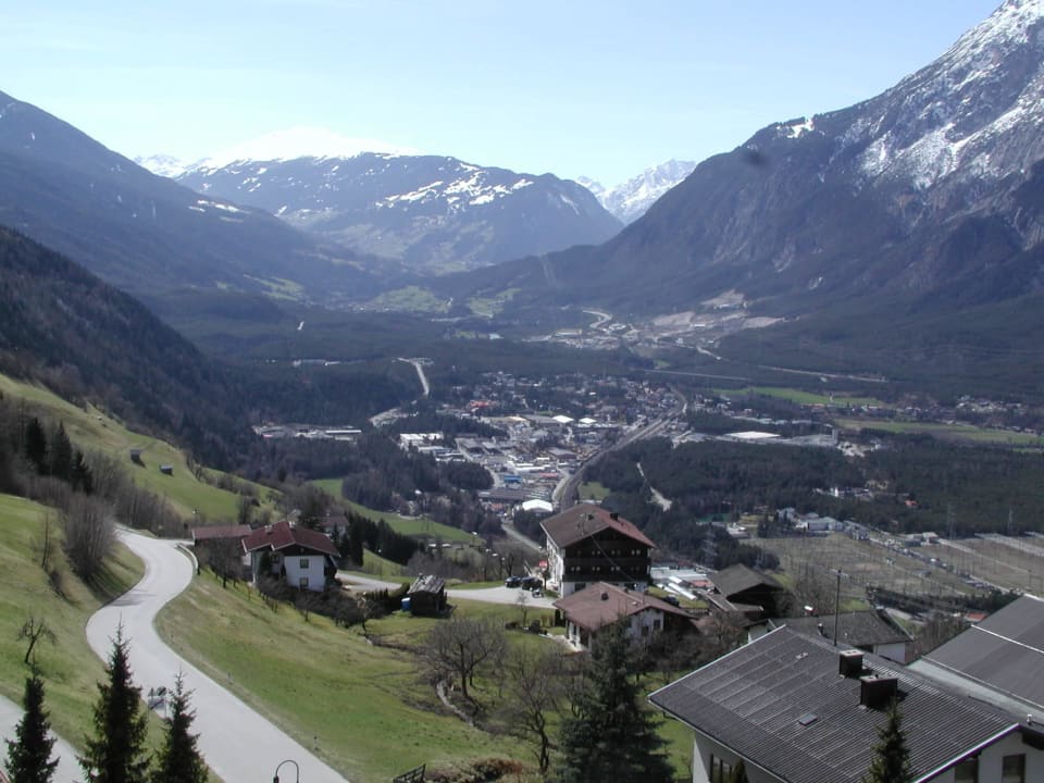 Ausblick vom Hotelzimmer Das Schlössl
