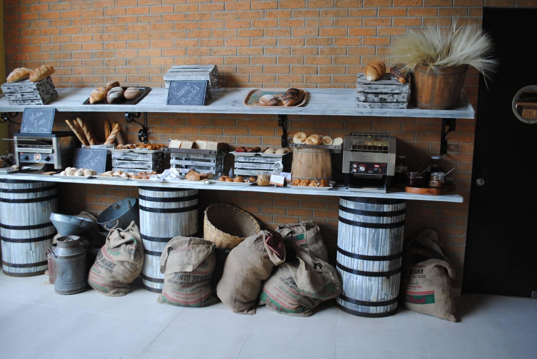 Frühstück Seaside Market im Neubau TUI BLUE El Dorado Seaside Suites