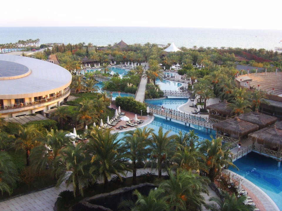 Ausblick vom Balkon  Royal Wings Hotel