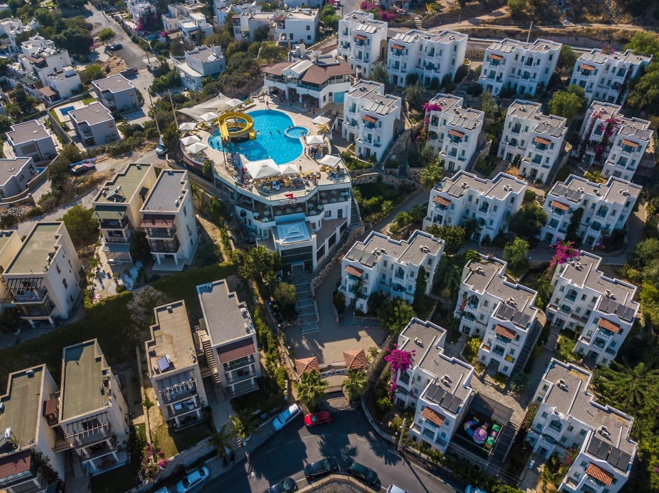 Außenansicht Afytos Bodrum