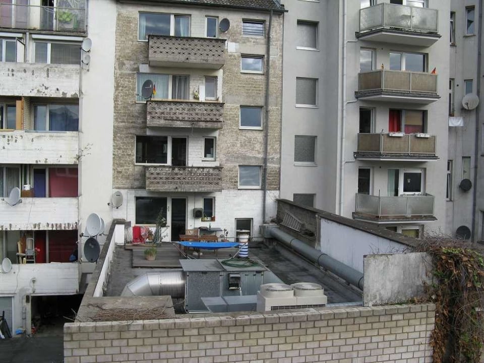 Blick aus dem Fenster Hotel Mado