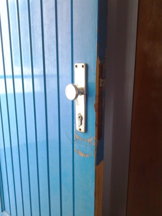 An der Haustür wurde schon öfter manipuliert Aparthotel Costa Mar