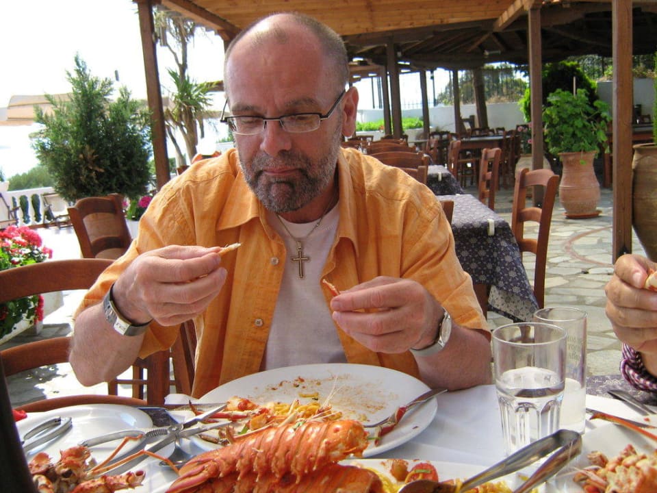 Der Küchenchef ist ein wahrer Künstler Akti Ouranoupolis