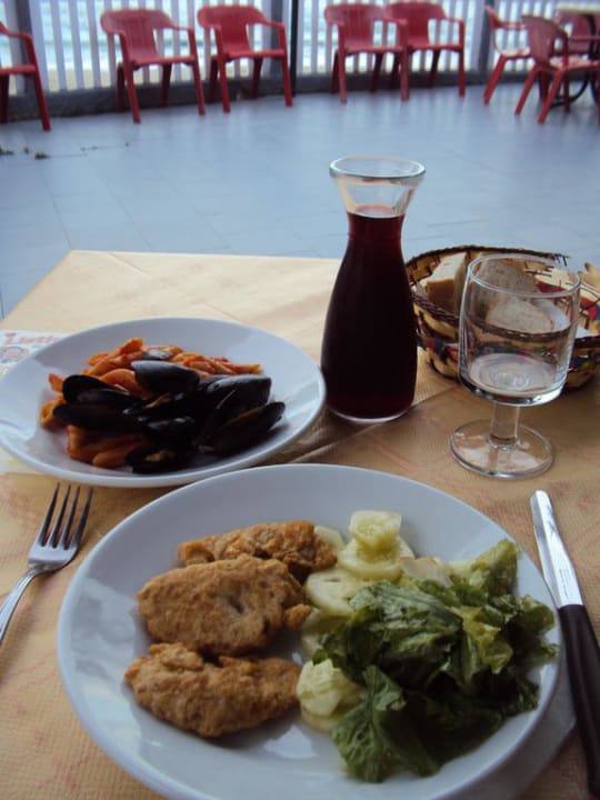 Abendliches Wahlbüffet Villaggio Baia d'Ercole