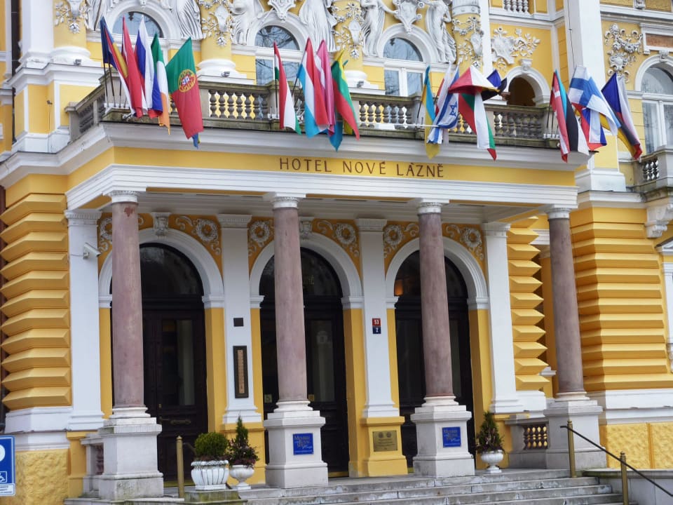 Außenansicht Hotel Nove Lazne Nové Lázné Ensana Health Spa Hotel