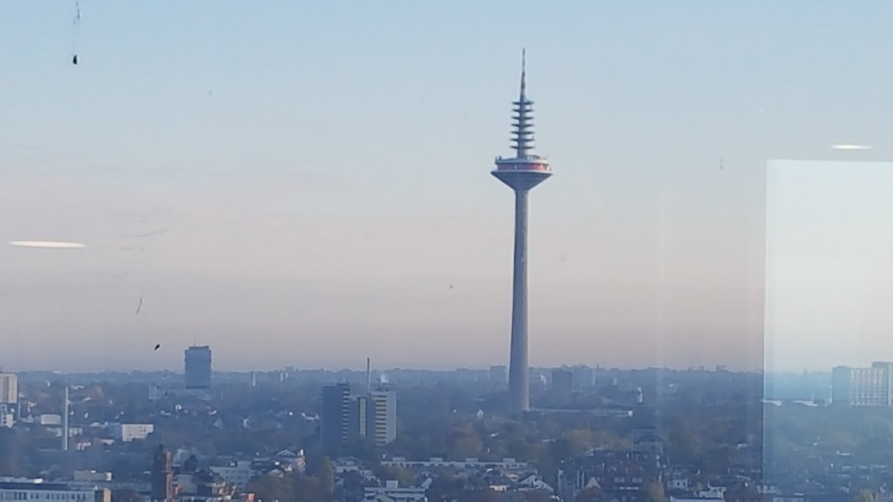 Ausblick Radisson Blu Hotel Frankfurt
