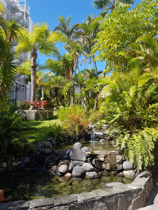 Gartenanlage allsun Hotel Lucana