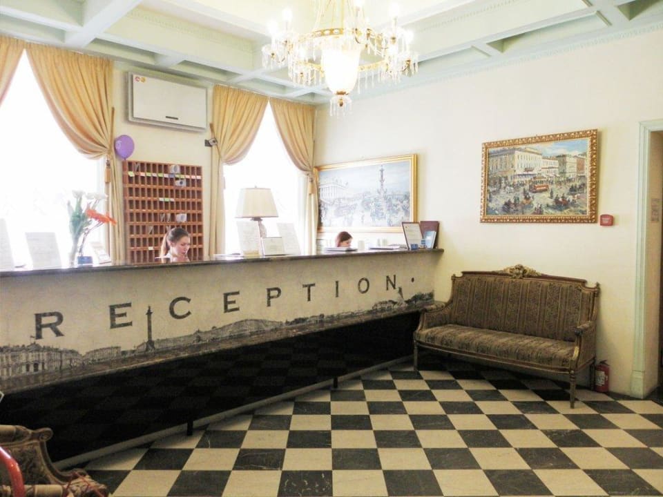 Nevsky Grand - reception Grand Hotel Nevsky