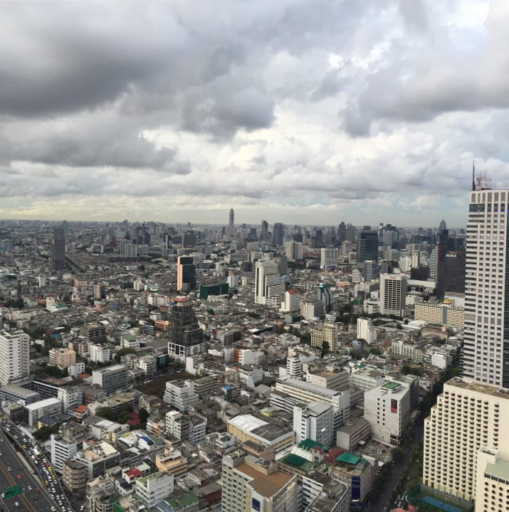 Blick vom Balkon Tower Club At Lebua