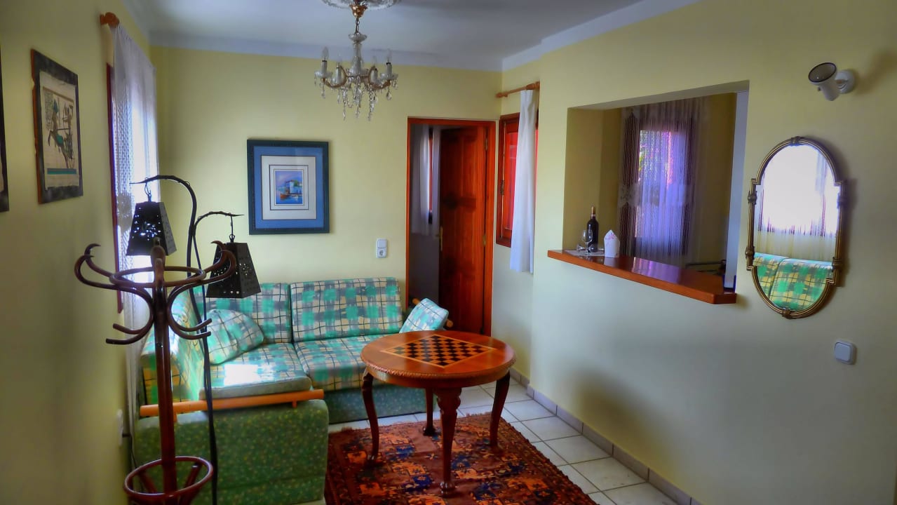 Casa Cleopatra Wohnzimmer Finca Constanza