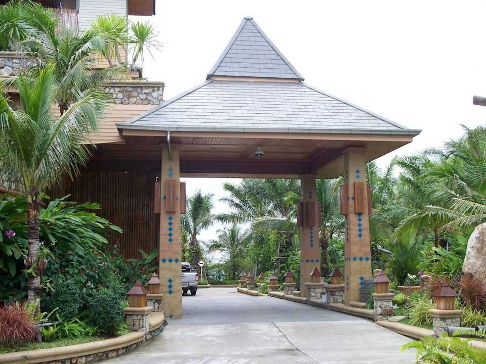 Eingang Hotel Koh Tao Resort