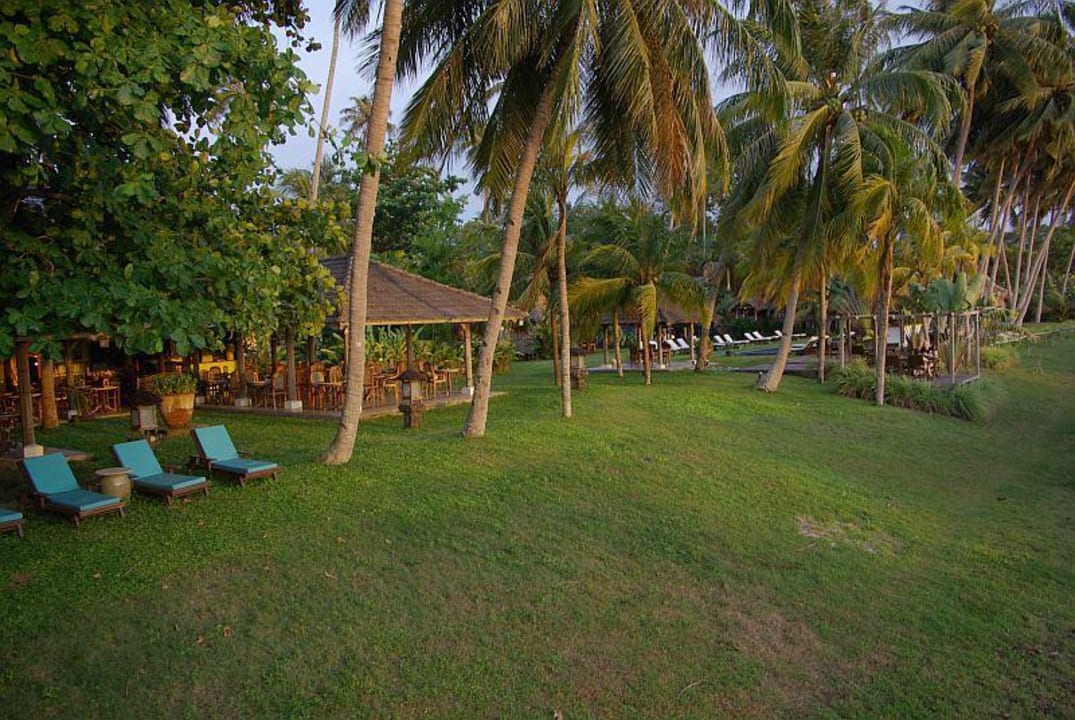 Blick von Sunset Deck Bar Hotel Bon Ton Resort