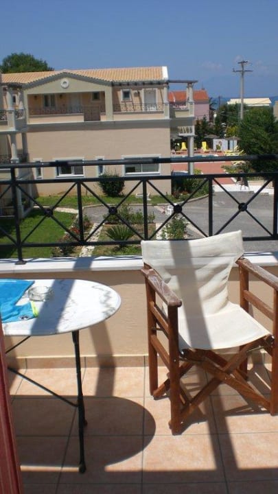 Blick vom Balkon Hotel Ionian Princess & Thinalos