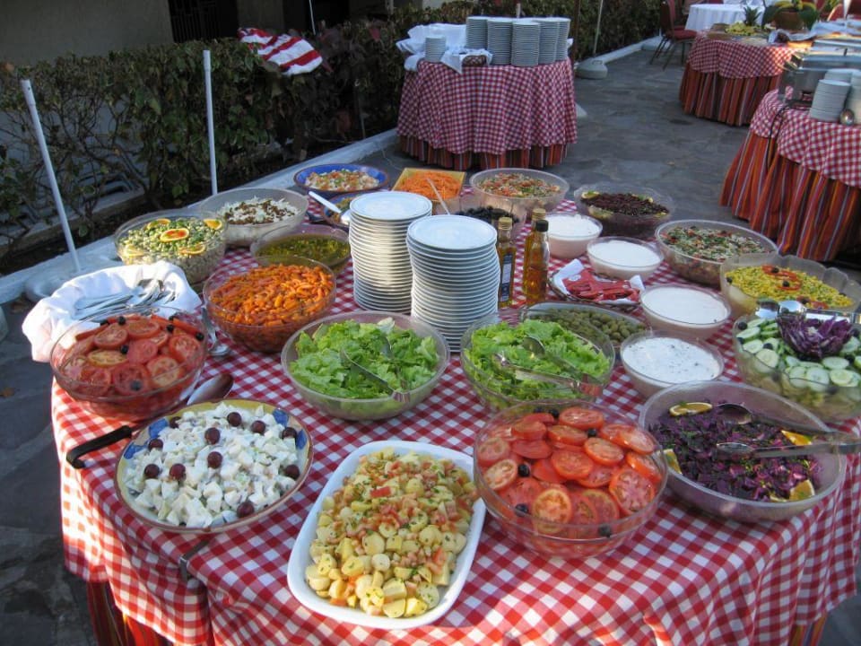 Tolles Salatbuffet Hotel Dom Pedro Madeira