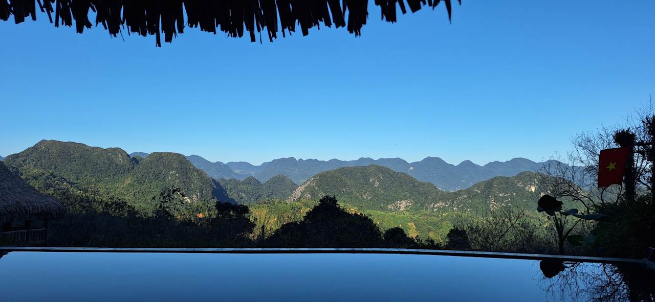 Ausblick Pu Luong Eco Garden