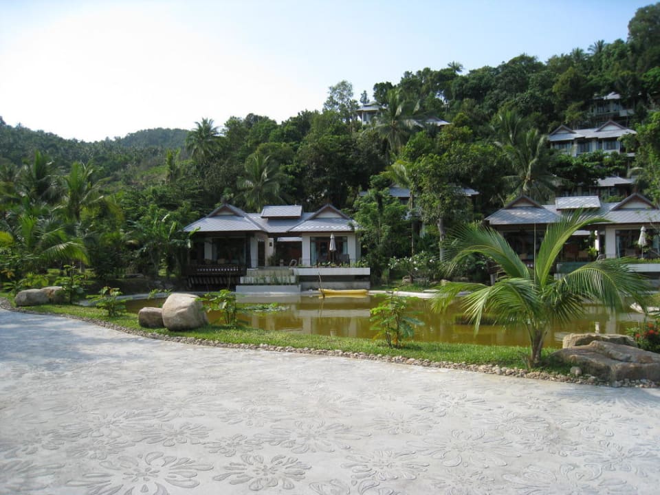 Teil der Hotelanlage Salad Buri Resort & Spa