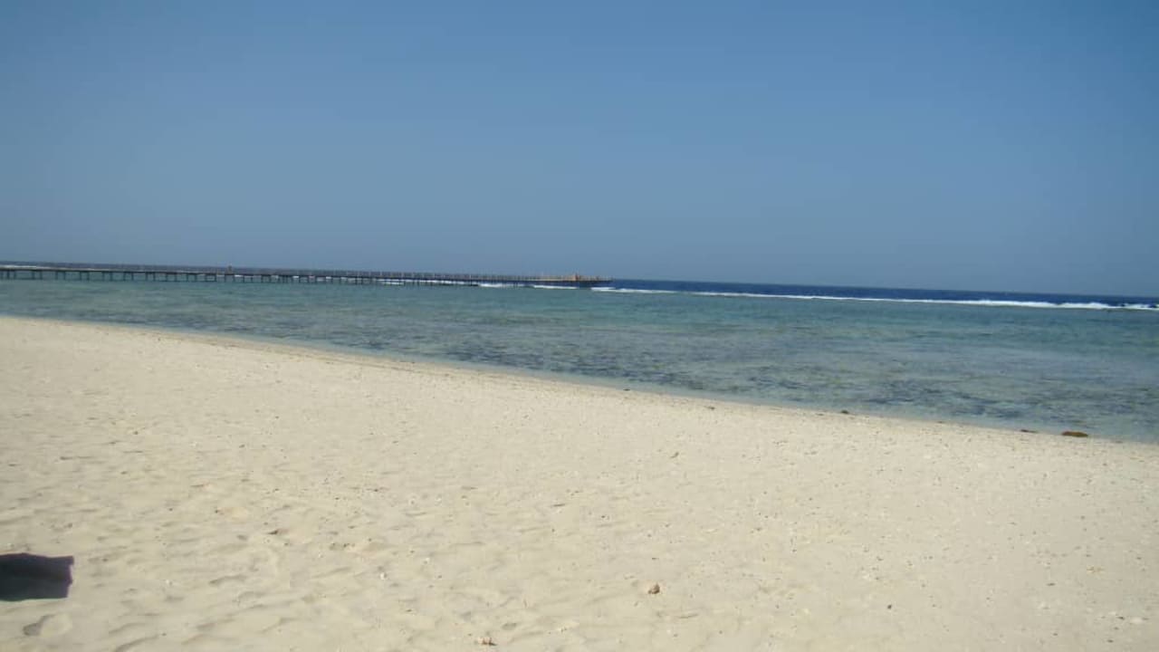 Widok na molo Novotel Marsa Alam Beach Resort