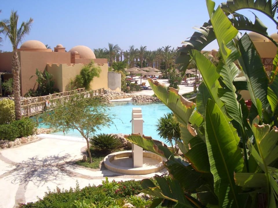 Blick auf ein Teil des Pool´s Makadi Palace