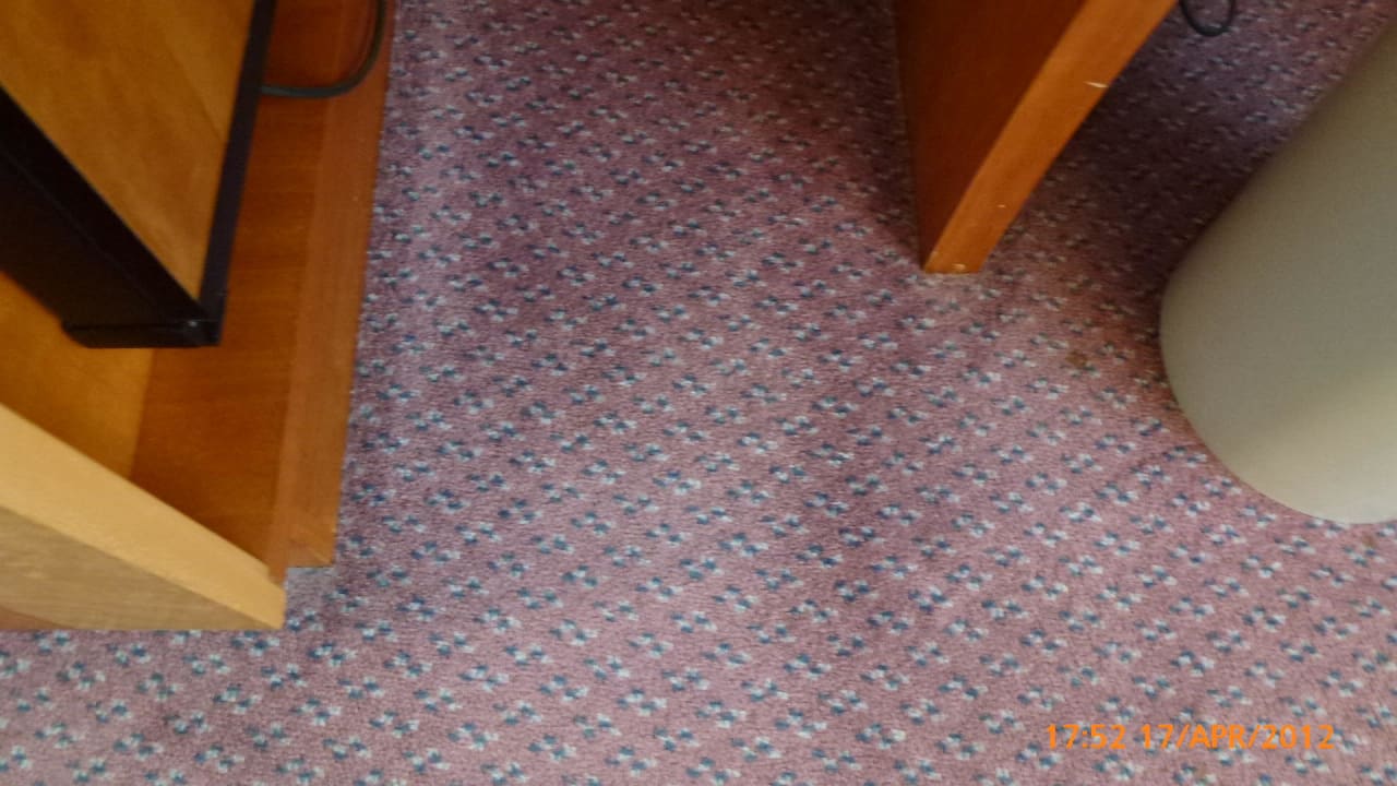 Merkwürdige Flecken in Auslegware Lindner Hotel Cottbus