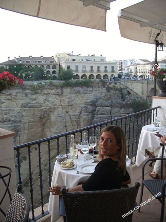 Blick direkt auf den Parador Hotel Parador de Ronda