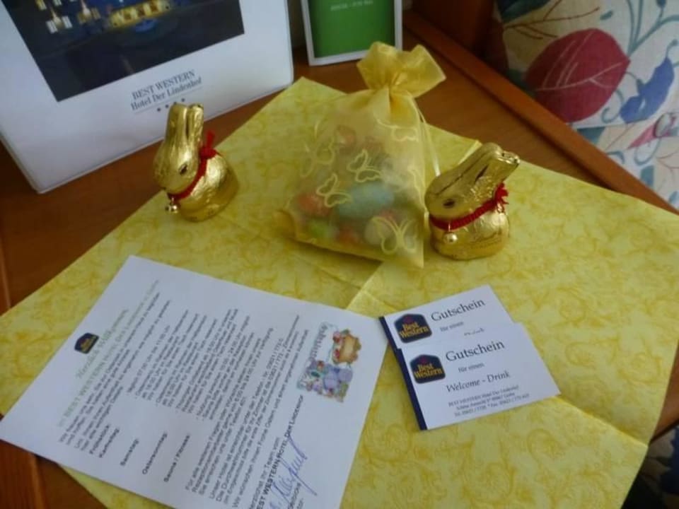 Leckerer Ostergruß Hotel DER LINDENHOF