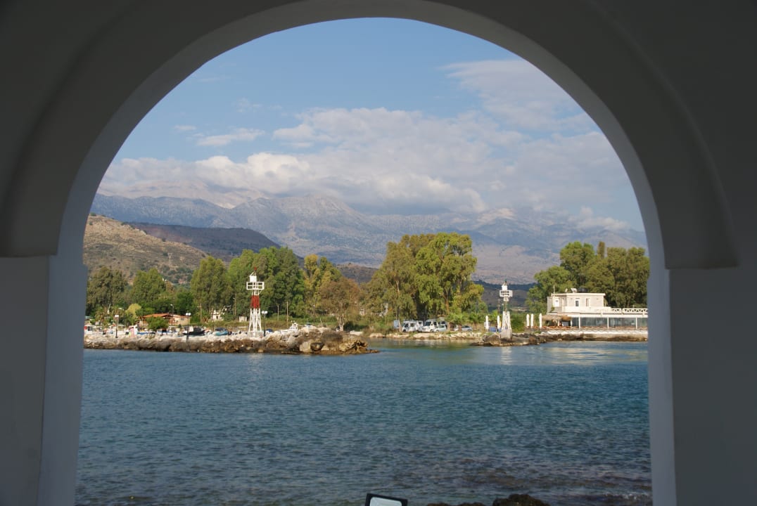 Blick auf den Hafen Corissia Beach Hotel