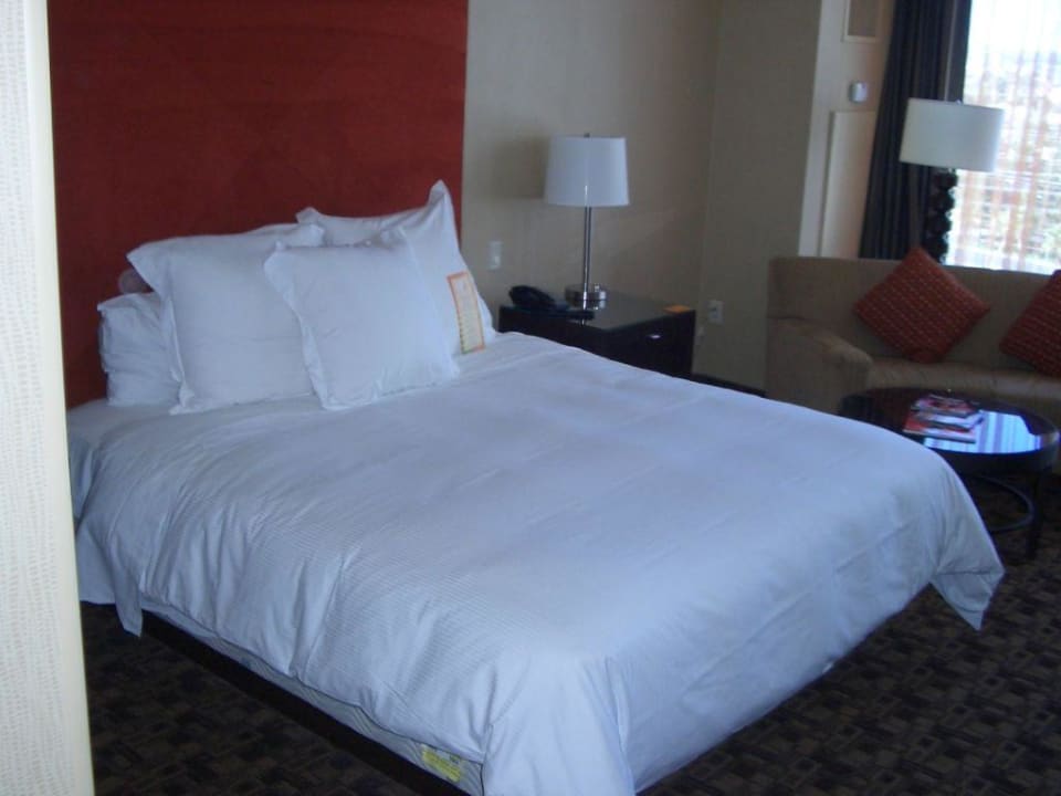 Unser Bett super bequem Hotel The Palms Casino Resort