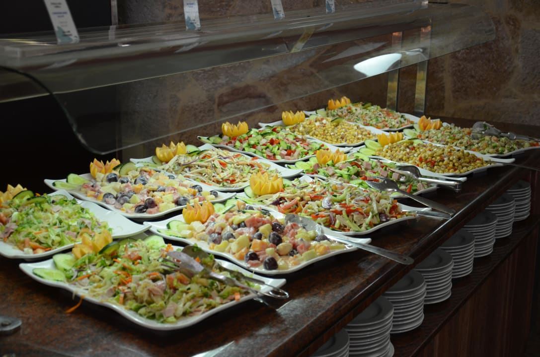 Angemachte Salate Abendessen Suites & Villas by Dunas