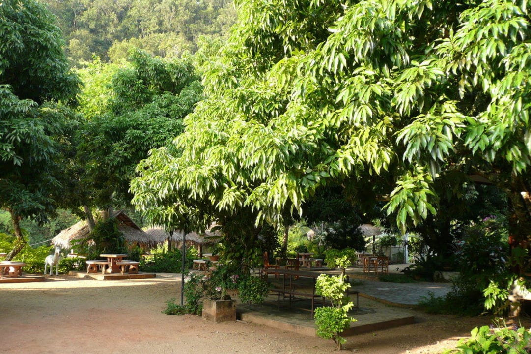 Im Bereich des Restaurants Home Garden Resort