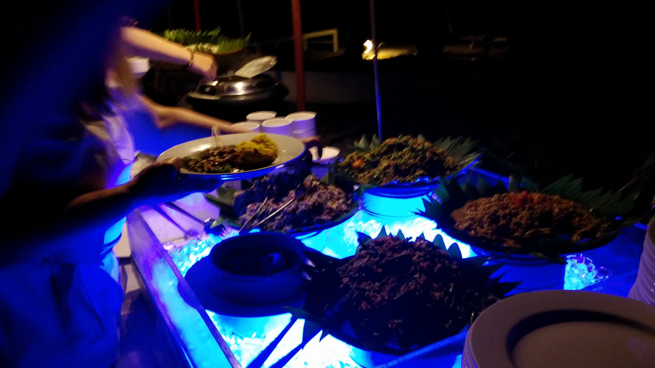 Buffet balinesischer Abend  Hotel Keraton Jimbaran Resort