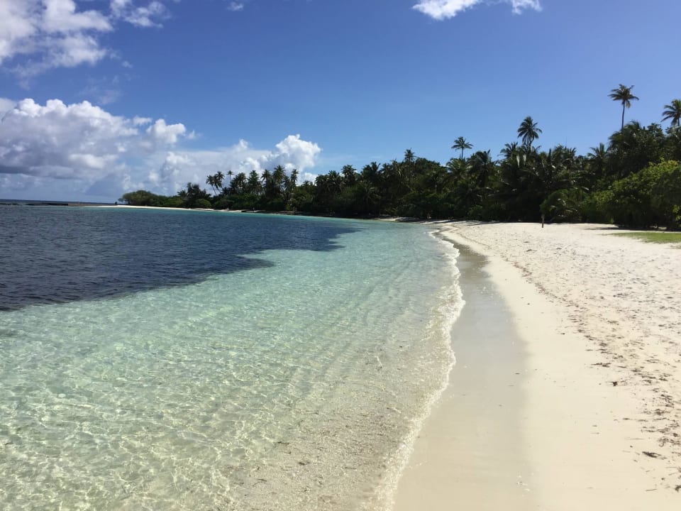 Strand Nordseite der Insel Kuredu Island Resort & Spa
