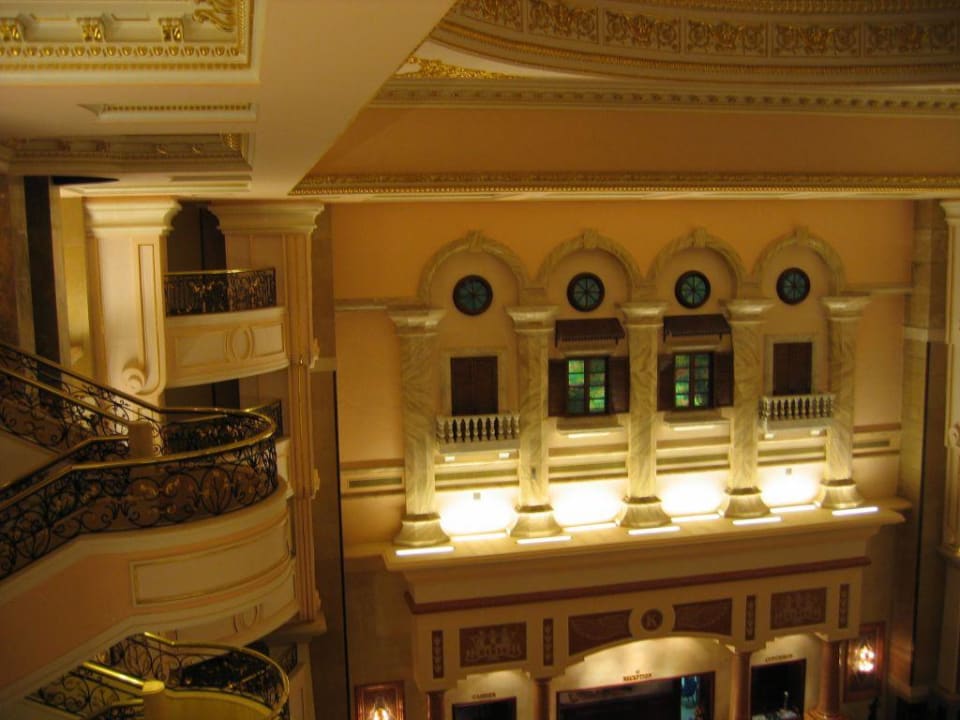 Lobby von oben gesehen Palm Royale Resort - Soma Bay