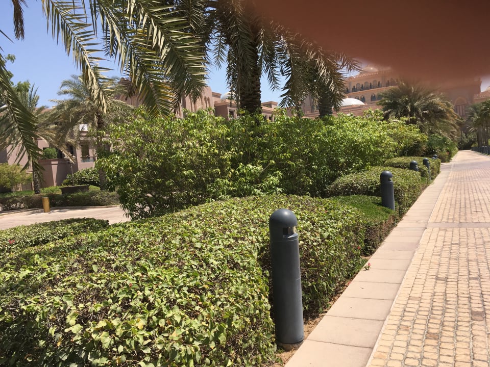 Gartenanlage Emirates Palace Mandarin Oriental