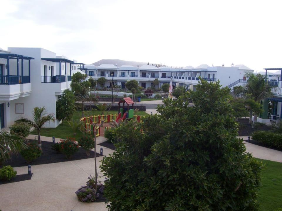 Blick vom Balkon Hotel THB Tropical Island