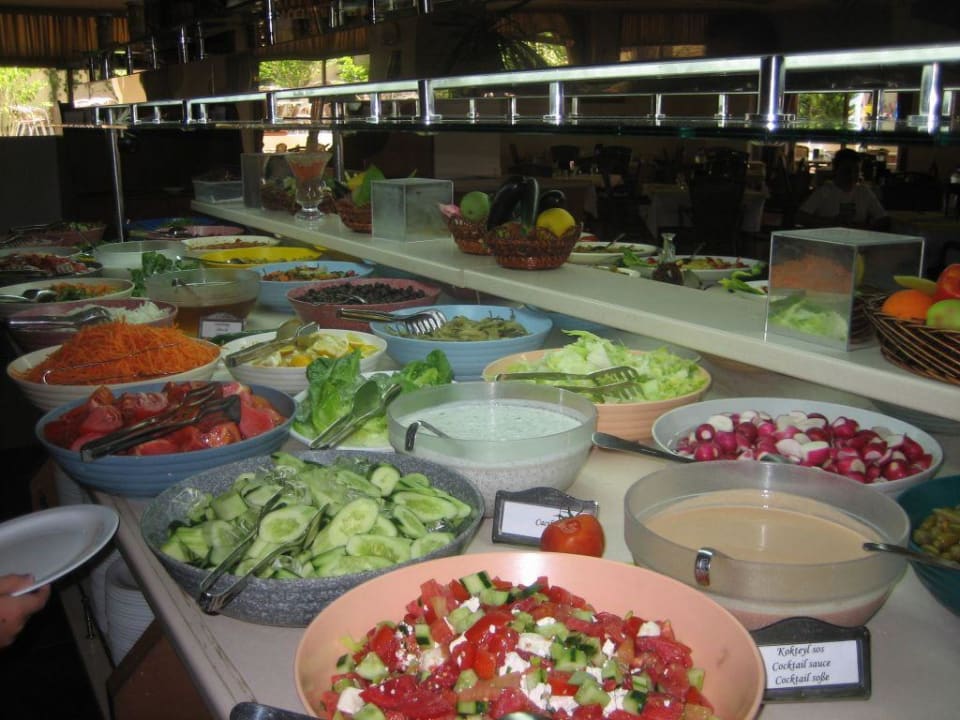 Salatbuffet Side Breeze Hotel