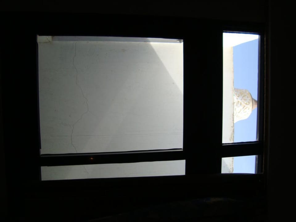 Aussicht aus einem Low-Cost Zimmer Pickalbatros Alf Leila Wa Leila Resort - Neverland Hurghada